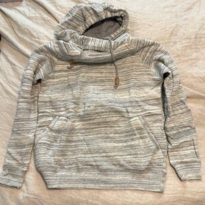 tentree Heathered Gray Hoodie